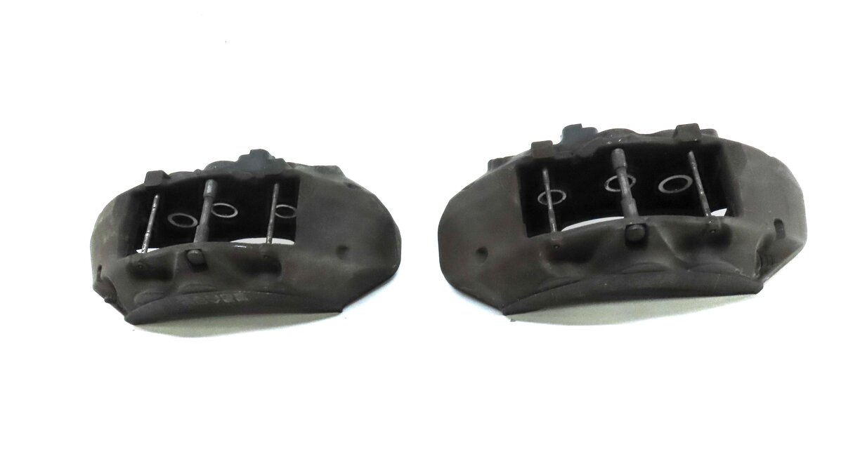Thumbnail 2: 10-13 RANGE ROVER SPORT (L320) SUPERCHARGED - FRONT BRAKE CALIPER SET-2 (BREMBO)