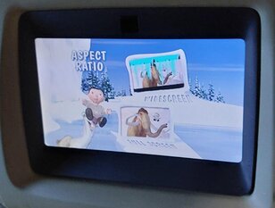 Thumbnail 2: 2006-2012 RANGE ROVER SPORT (L320 L322) RIGHT FRONT HEADREST TV SCREEN (ALMOND)