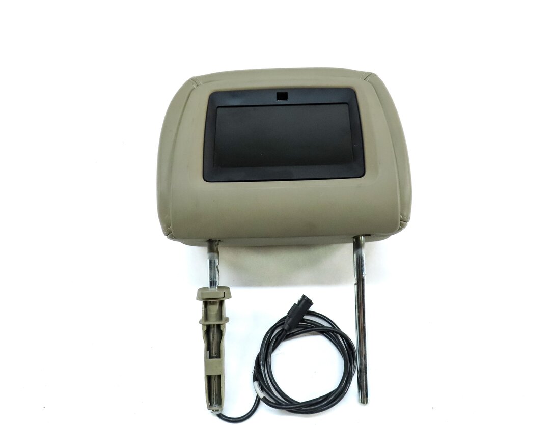 Thumbnail 7: 2006-2012 RANGE ROVER SPORT (L320 L322) RIGHT FRONT HEADREST TV SCREEN (ALMOND)