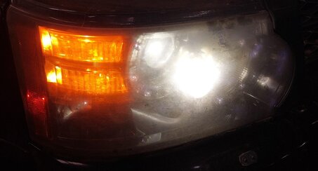 Thumbnail 2: 10-11 RANGE ROVER SPORT (L320) RIGHT PASSENGER HID ADAPTIVE XENON HEADLIGHT LAMP