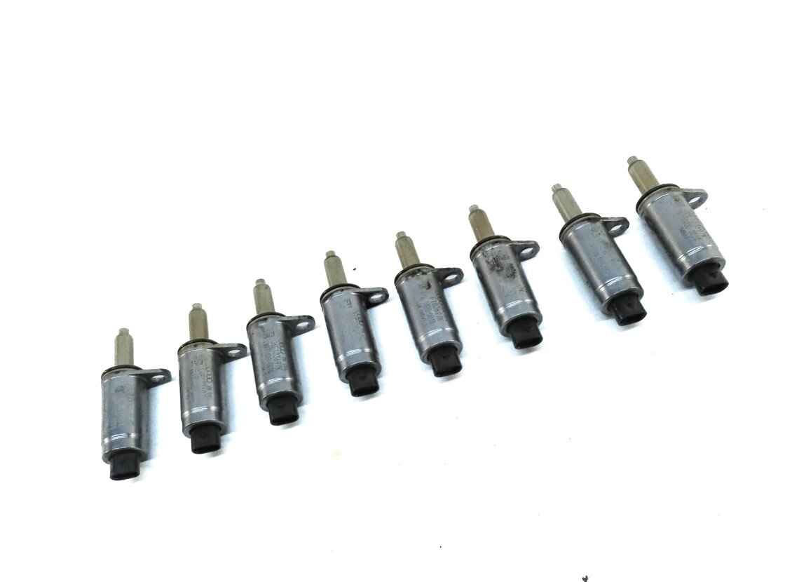 Thumbnail 3: 2015 AUDI A3 (8V) 2.0L TURBO CNTC ENGINE CAMSHAFT ADJUSTER SOLENOID SET 8