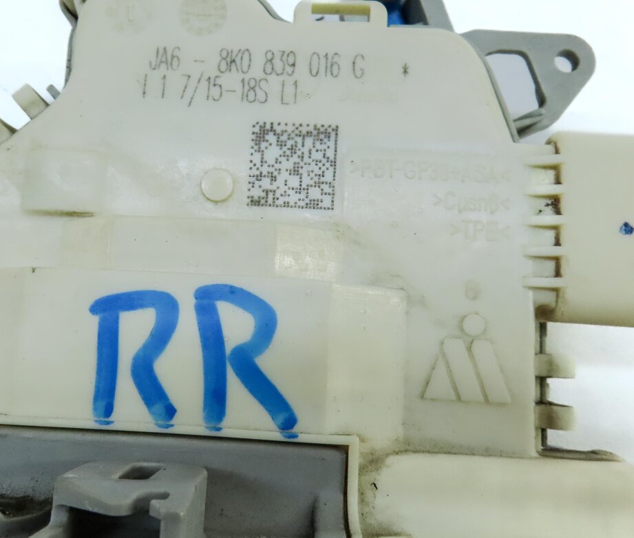 Thumbnail 6: 10-18 AUDI A3 A4 A8 Q3 Q5 S3 S4 SQ5 S8 (B8 D4 4H 8K 8R 8V) RIGHT REAR DOOR LATCH