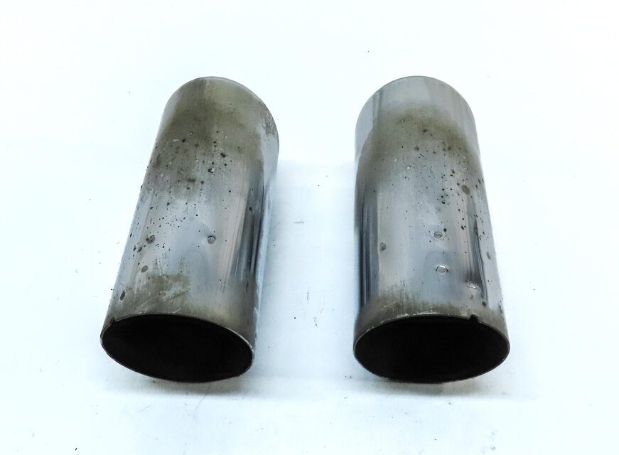 Thumbnail 5: 2015 AUDI A3 8V 2.0L TURBO CNTC ENGINE REAR LEFT & RIGHT EXHAUST MUFFLER TIP SET