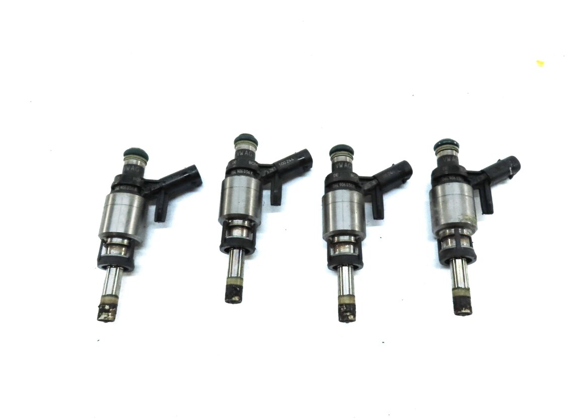 Thumbnail 4: 15-20 AUDI A3 A4 A5 A6 Q7 S3 TT (B8 8K 8T 8V 8WS) 2.0L TURBO FUEL INJECTOR SET 4