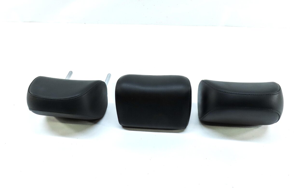 Thumbnail 4: 2015-2020 AUDI A3 (8V) REAR SEAT LEFT CENTER RIGHT HEADREST SET-3 (BLACK)