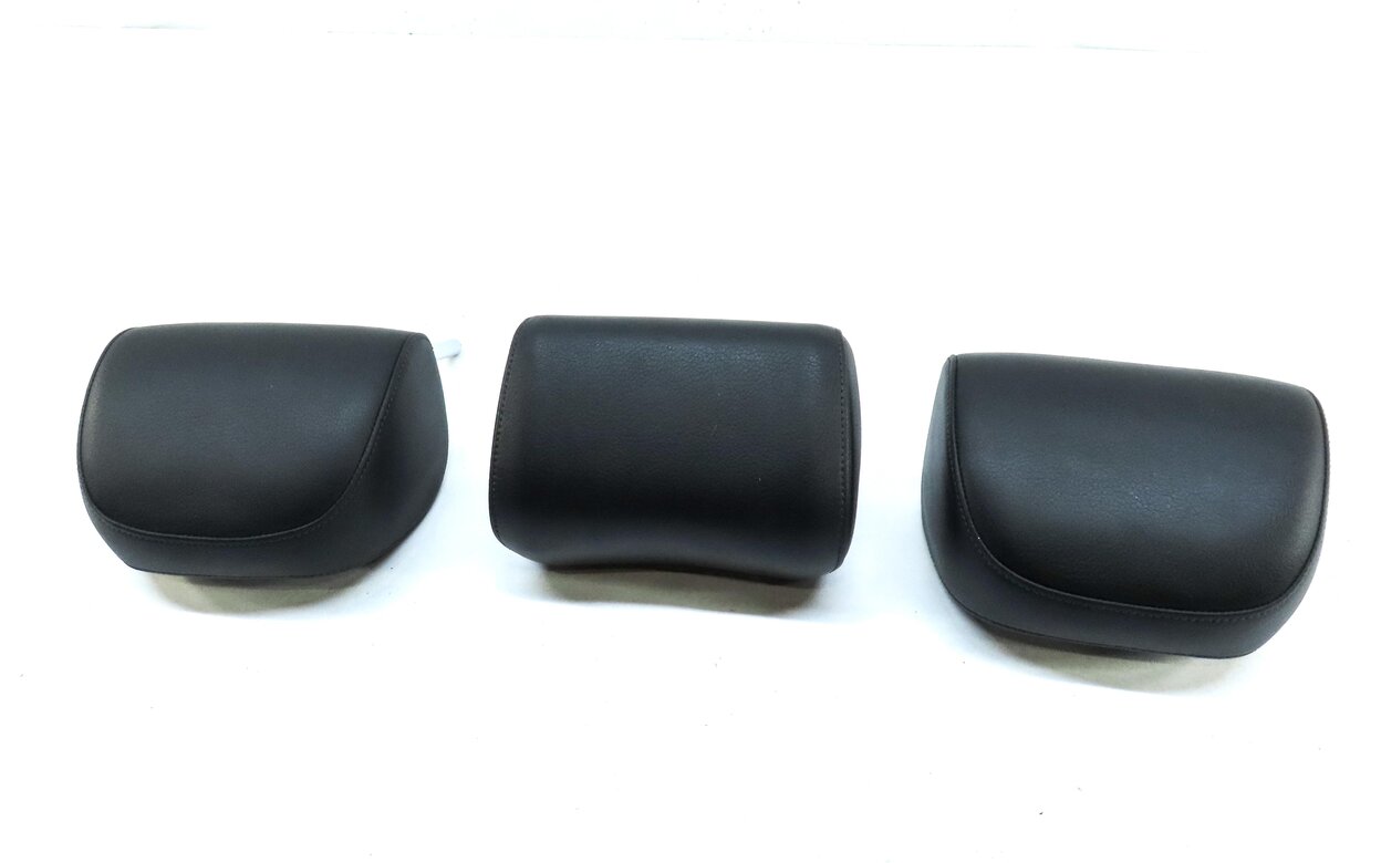 Thumbnail 5: 2015-2020 AUDI A3 (8V) REAR SEAT LEFT CENTER RIGHT HEADREST SET-3 (BLACK)