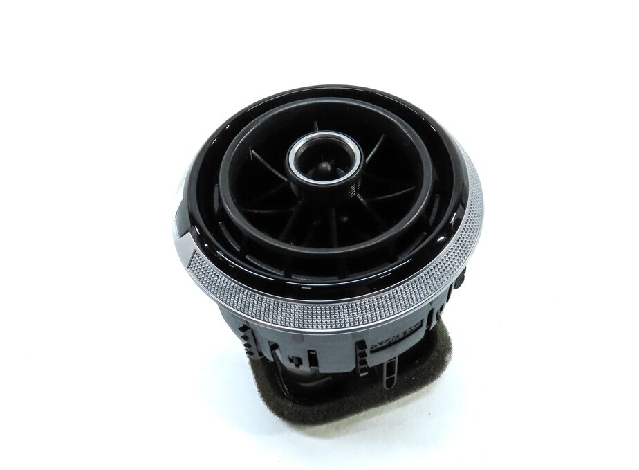 Thumbnail 2: 2015 AUDI A3 (8V) FRONT DASH DASHBOARD HVAC A/C HEATER AIR VENT (BLACK SILVER)