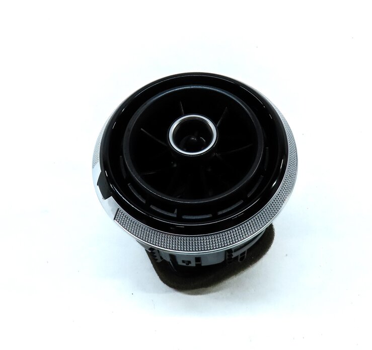 Thumbnail 3: 2015 AUDI A3 (8V) FRONT DASH DASHBOARD HVAC A/C HEATER AIR VENT (BLACK SILVER)