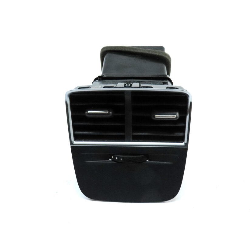 Thumbnail 2: 2015 AUDI A3 8V REAR CENTER CONSOLE DOUBLE HVAC A/C HEATER DUAL AIR VENT (BLACK)