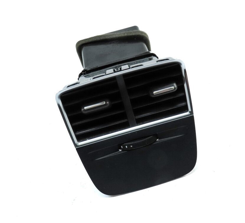 Thumbnail 3: 2015 AUDI A3 8V REAR CENTER CONSOLE DOUBLE HVAC A/C HEATER DUAL AIR VENT (BLACK)