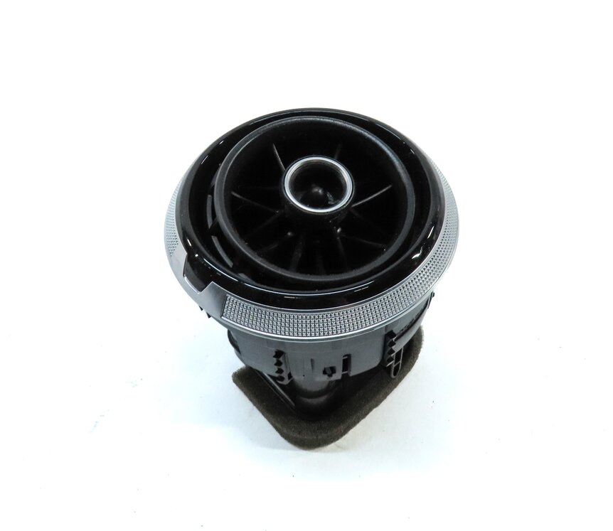 Thumbnail 2: 2015 AUDI A3 (8V) FRONT DASH DASHBOARD HVAC A/C HEATER AIR VENT (BLACK SILVER)
