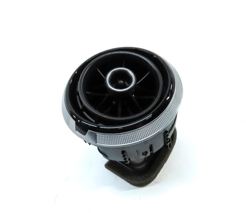 Thumbnail 3: 2015 AUDI A3 (8V) FRONT DASH DASHBOARD HVAC A/C HEATER AIR VENT (BLACK SILVER)