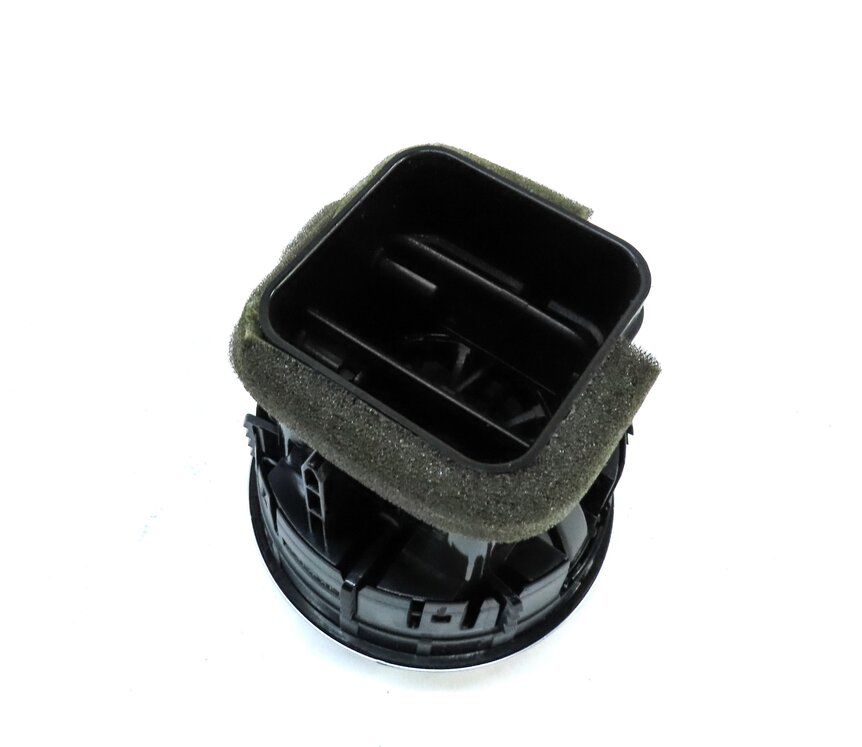 Thumbnail 5: 2015 AUDI A3 (8V) FRONT DASH DASHBOARD HVAC A/C HEATER AIR VENT (BLACK SILVER)