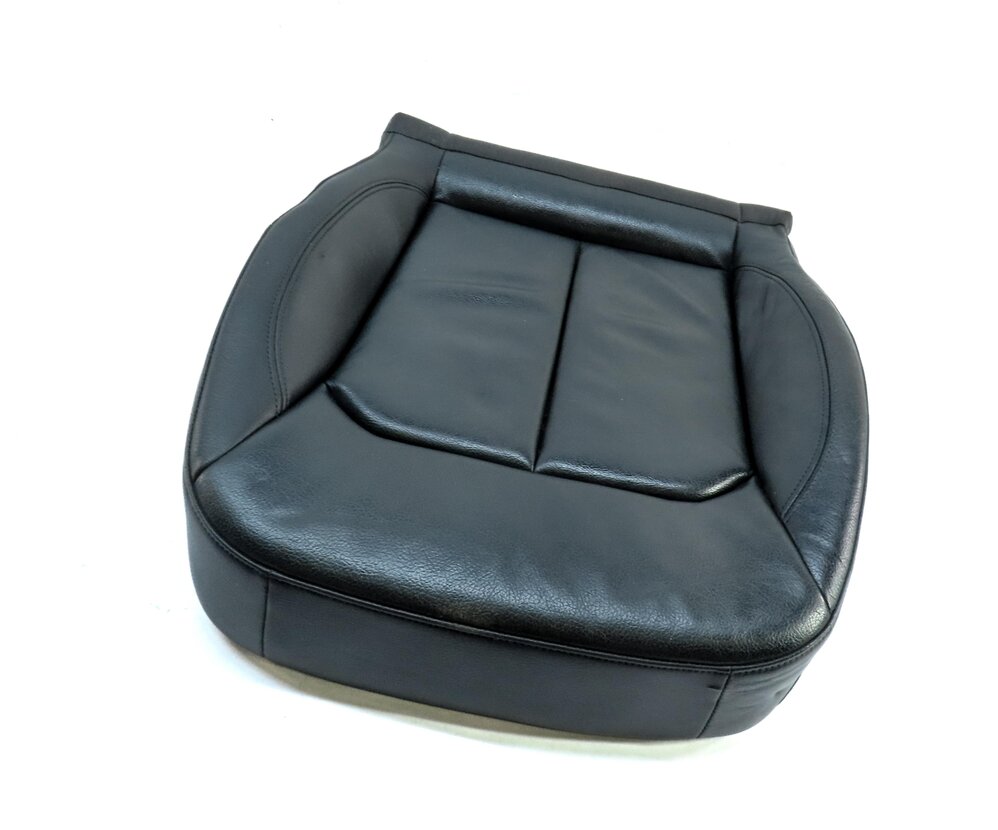 2015 AUDI A3 (8V) FRONT LEFT DRIVER LOWER HEATED SEAT CUSHION (BLACK FZ)