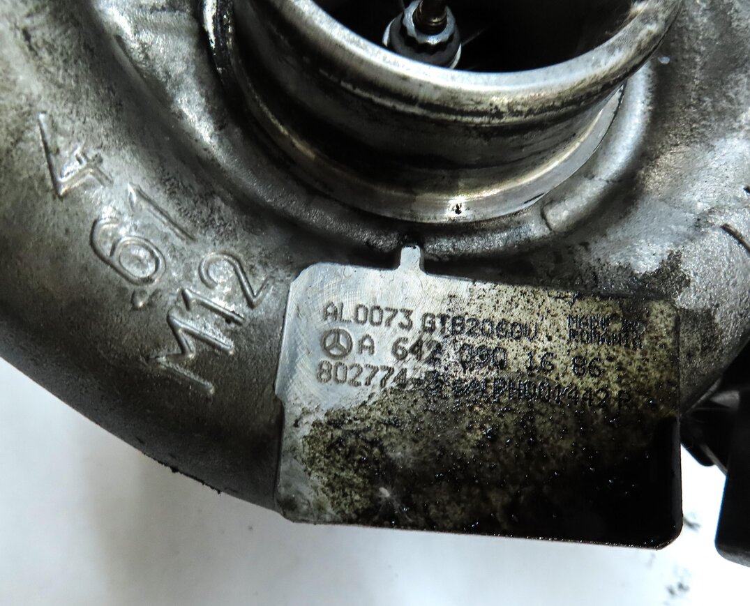 Thumbnail 7: 2012-2015 MERCEDES GL350 ML350 S350 (W166 W221 X166) 3.0L DIESEL - TURBOCHARGER