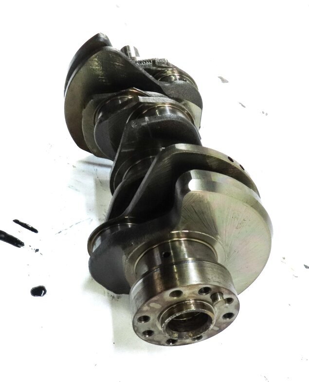 Thumbnail 4: 2013 MERCEDES ML350 (W166) 3.0L OM642 DIESEL ENGINE CRANKSHAFT CRANK SHAFT