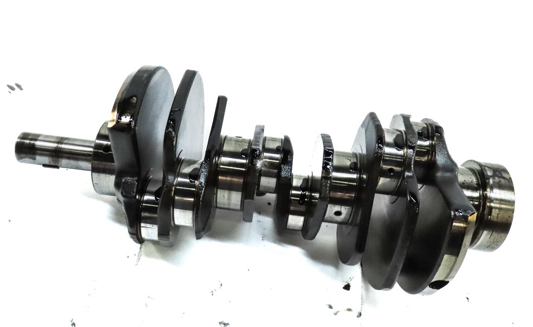 Thumbnail 5: 2013 MERCEDES ML350 (W166) 3.0L OM642 DIESEL ENGINE CRANKSHAFT CRANK SHAFT