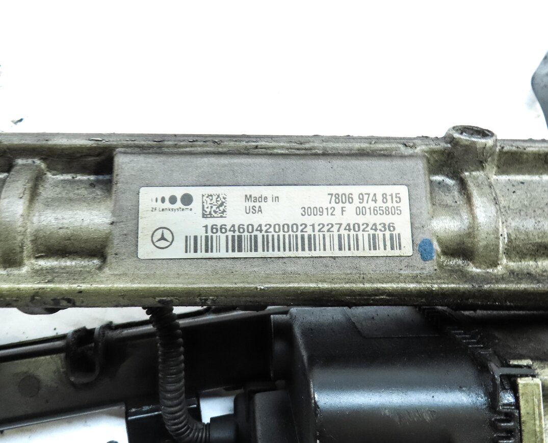 Thumbnail 5: 2013-2016 MERCEDES GL ML CLASS W166 X166) POWER STEERING GEAR RACK & PINION