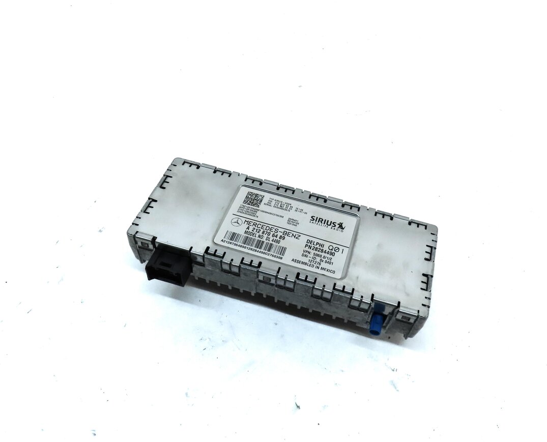 2013 MERCEDES ML350 (W166) SIRIUS SATELLITE RADIO CONTROL MODULE 2128706489