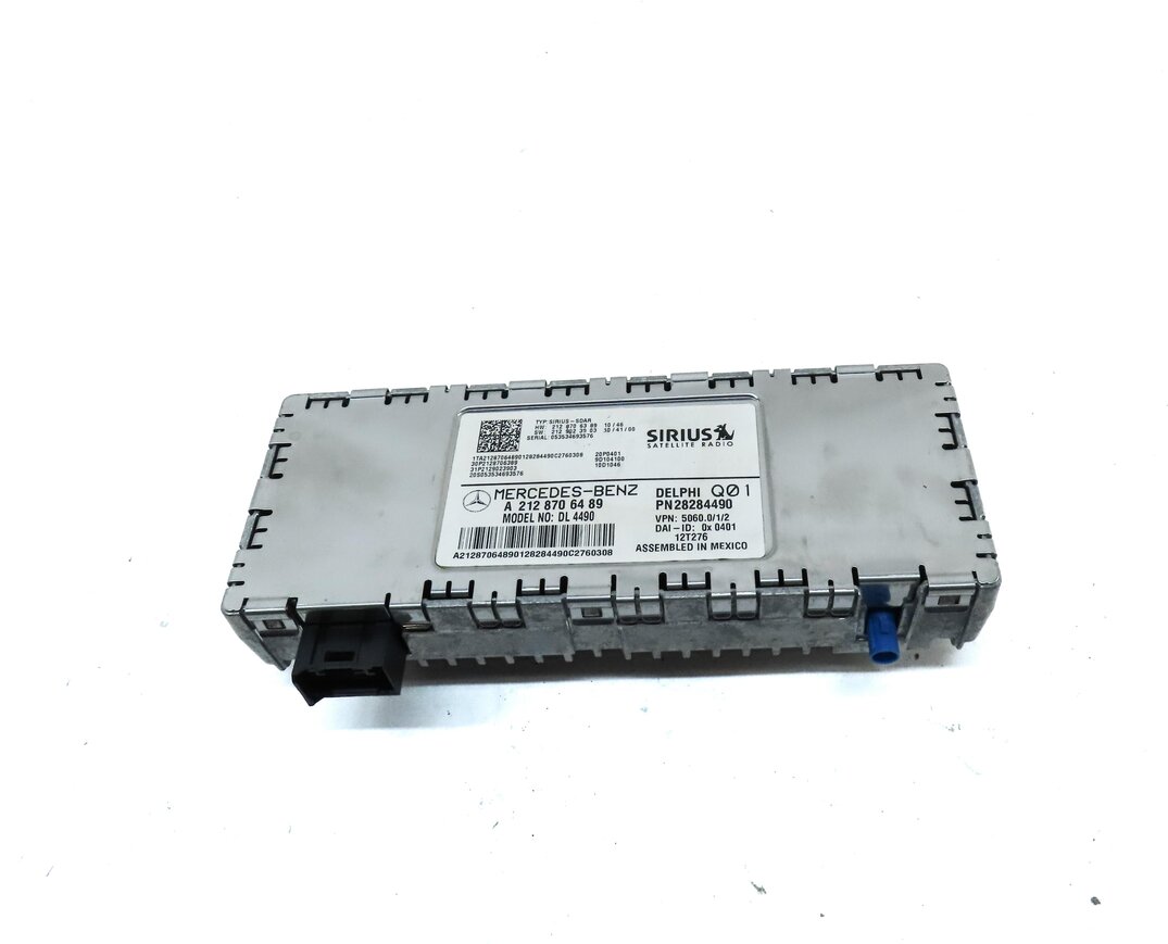 Thumbnail 2: 2013 MERCEDES ML350 (W166) SIRIUS SATELLITE RADIO CONTROL MODULE 2128706489
