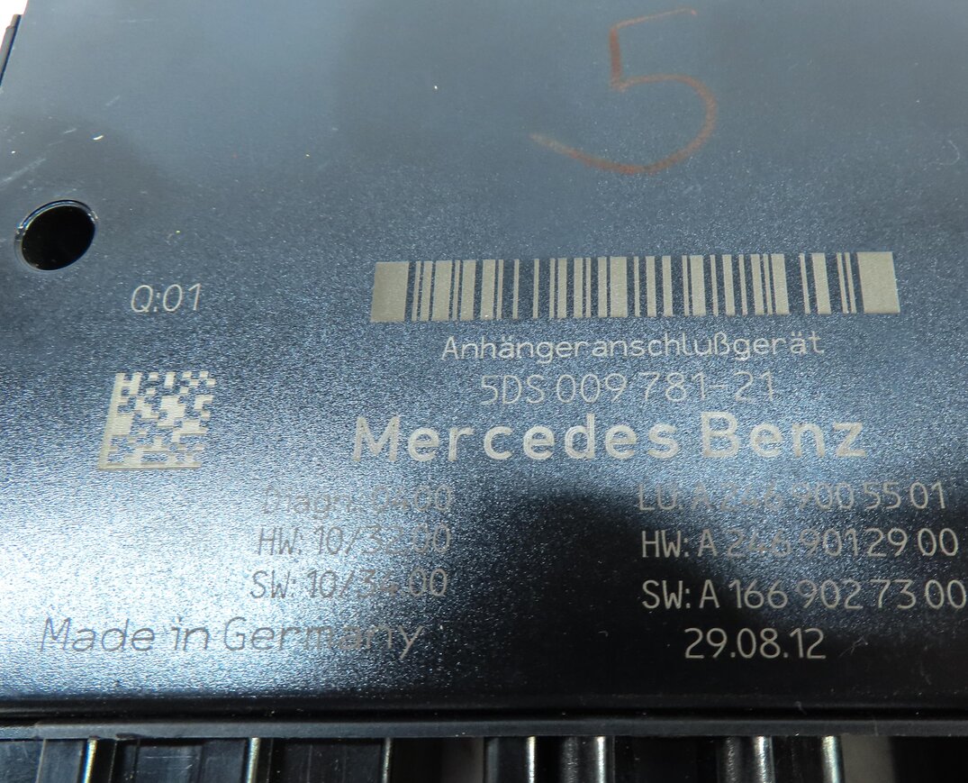 Thumbnail 4: 12-17 MERCEDES B250 G550 GL350 GL550 ML350 ML550 (W166 W246 X166) TOWING MODULE