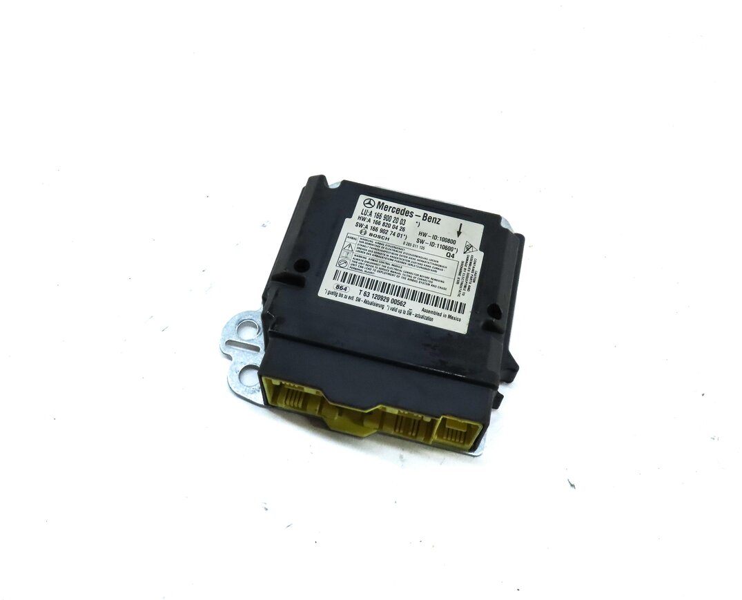 12-15 MERCEDES G63 GL ML CLASS (W166 X166 X463) SRS SAFETY BAG CONTROL MODULE