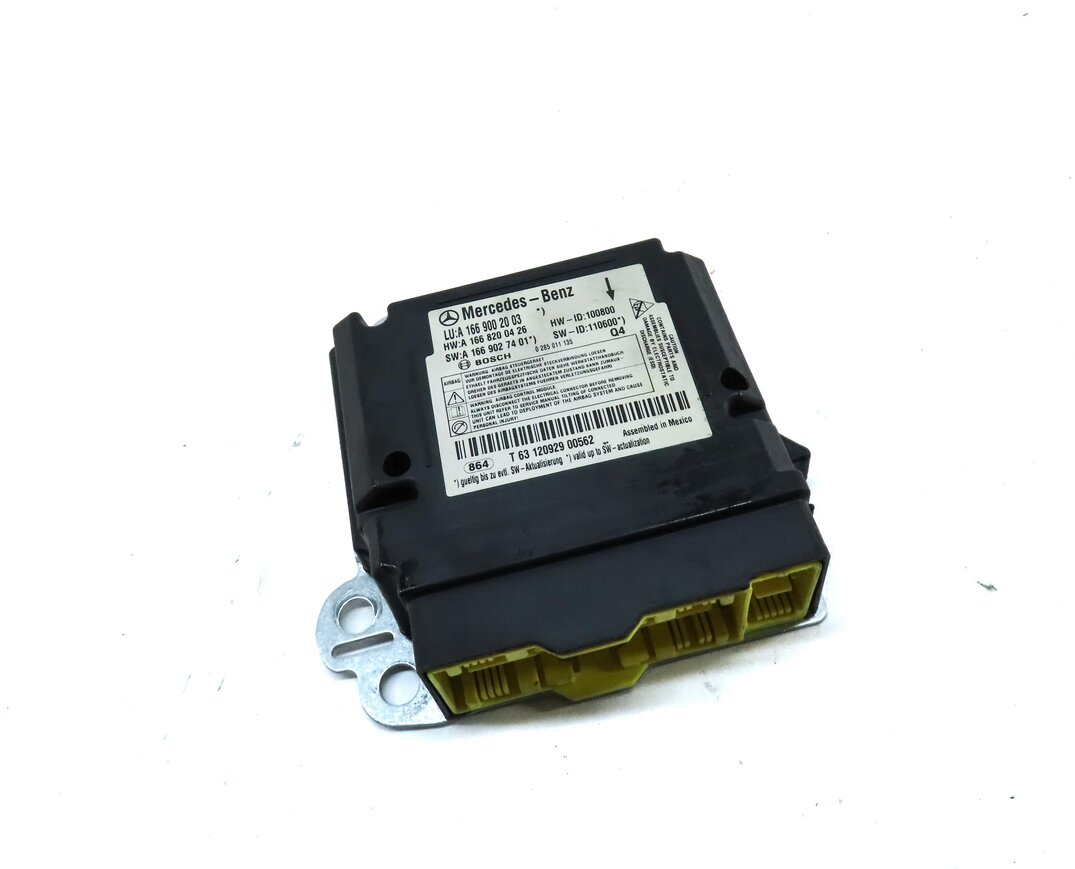 Thumbnail 3: 12-15 MERCEDES G63 GL ML CLASS (W166 X166 X463) SRS SAFETY BAG CONTROL MODULE