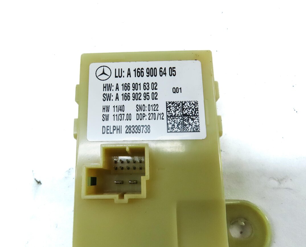 Thumbnail 4: 12-16 MERCEDES GL ML CLASS (W166 X166) REAR TRUNK LIFT LIFTGATE CONTROL MODULE
