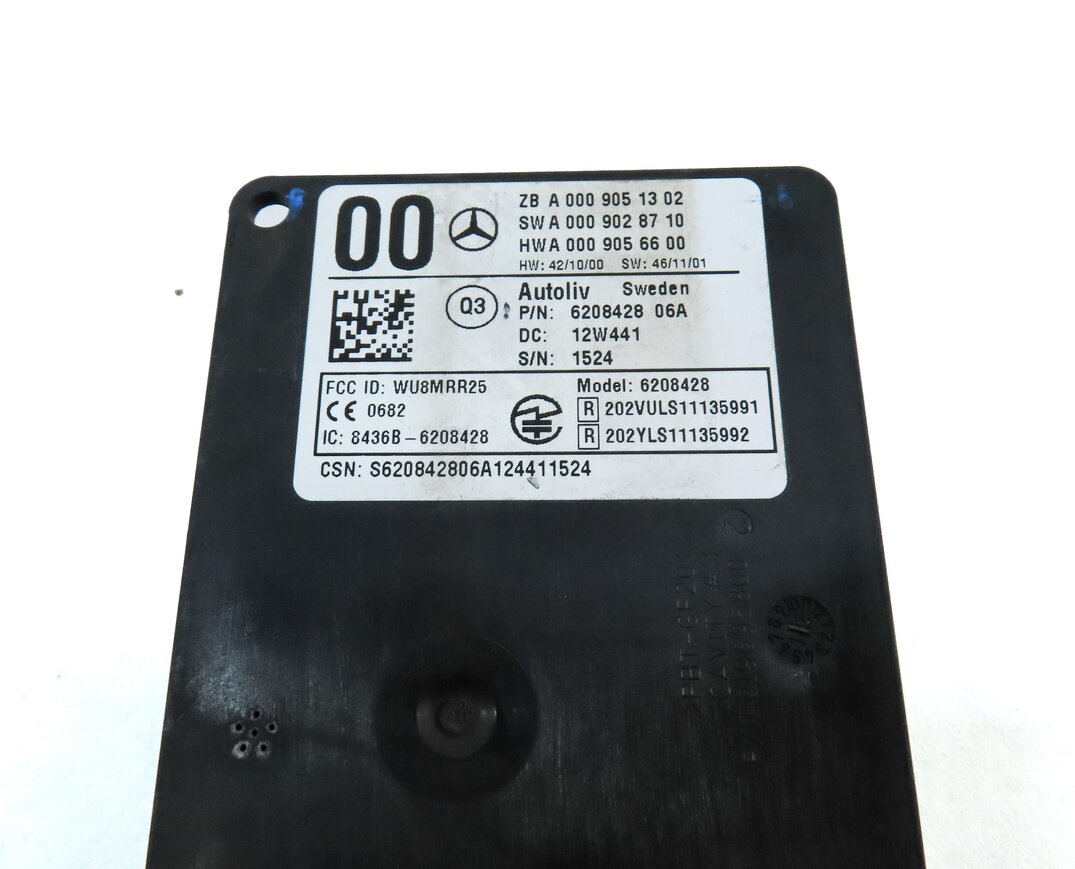 Thumbnail 4: 2013 MERCEDES ML350 (W166) FRONT RADAR DISTANCE SENSOR CONTROL MODULE 0009051302