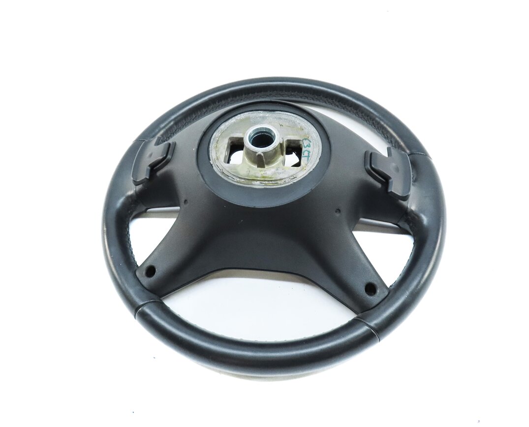 Thumbnail 5: 12-16 ML GL (W166 X166) 4 SPOKE BLACK LEATHER STEERING WHEEL w/ SWITCHES PADDLES