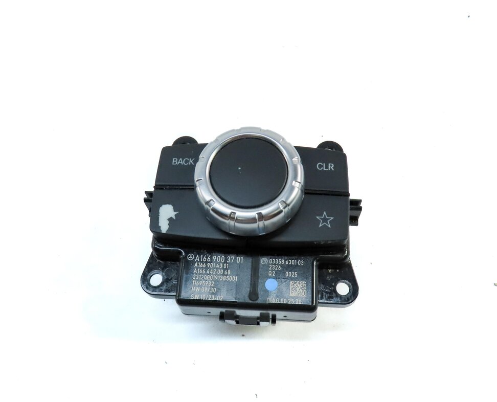 Thumbnail 2: 2013 MERCEDES ML350 (W166) RADIO STEREO MEDIA NAVIGATION SCREEN CONTROL KNOB