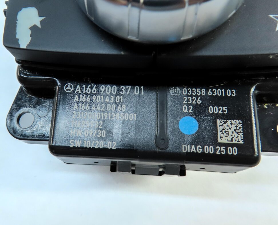 Thumbnail 6: 2013 MERCEDES ML350 (W166) RADIO STEREO MEDIA NAVIGATION SCREEN CONTROL KNOB