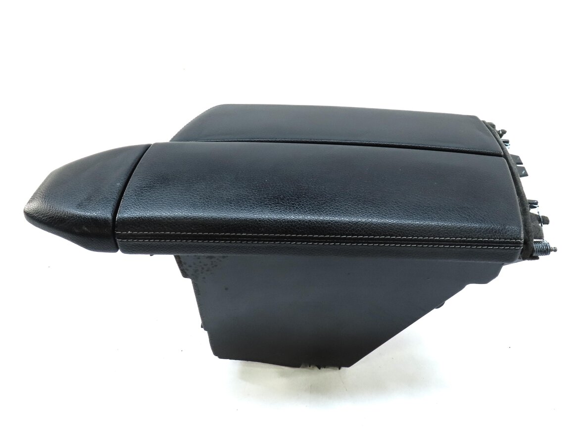 Thumbnail 4: 12-19 MERCEDES GL GLS ML W166 X166 CENTER CONSOLE STORAGE ARMREST & LID (BLACK)