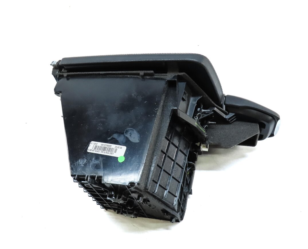 Thumbnail 6: 12-19 MERCEDES GL GLS ML W166 X166 CENTER CONSOLE STORAGE ARMREST & LID (BLACK)