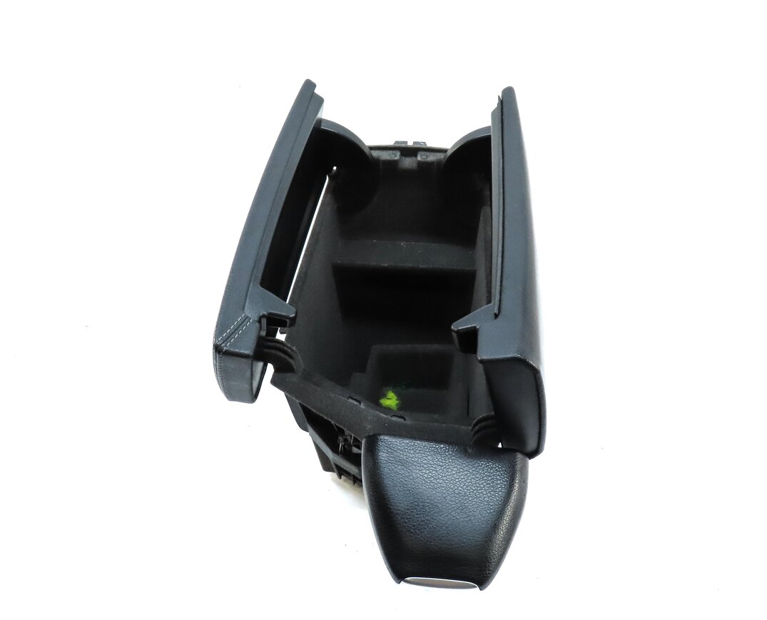 Thumbnail 7: 12-19 MERCEDES GL GLS ML W166 X166 CENTER CONSOLE STORAGE ARMREST & LID (BLACK)