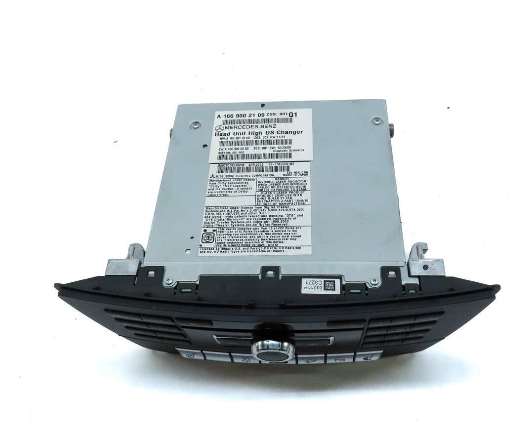 Thumbnail 4: 2013 MERCEDES GL350 GL450 GL550 ML350 ML550 (W166 X166) CD RADIO STEREO RECEIVER