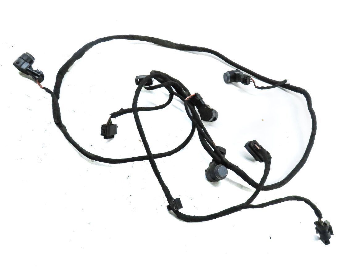 2013 MERCEDES ML350 W166 REAR PARK ASSIST PDC SENSOR SET4 (GREY) & WIRE HARNESS