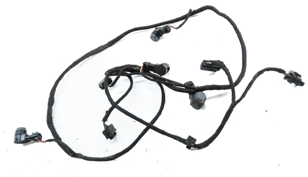 Thumbnail 3: 2013 MERCEDES ML350 W166 REAR PARK ASSIST PDC SENSOR SET4 (GREY) & WIRE HARNESS