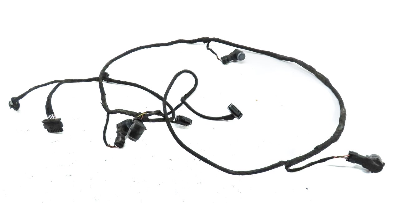 Thumbnail 4: 2013 MERCEDES ML350 W166 REAR PARK ASSIST PDC SENSOR SET4 (GREY) & WIRE HARNESS