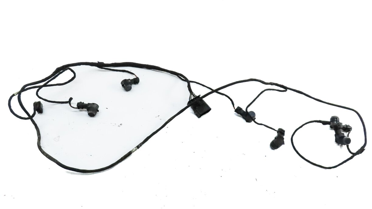 Thumbnail 2: 2013 MERCEDES ML350 W166 FRONT PARK ASSIST PDC SENSOR SET4 (GREY) & WIRE HARNESS
