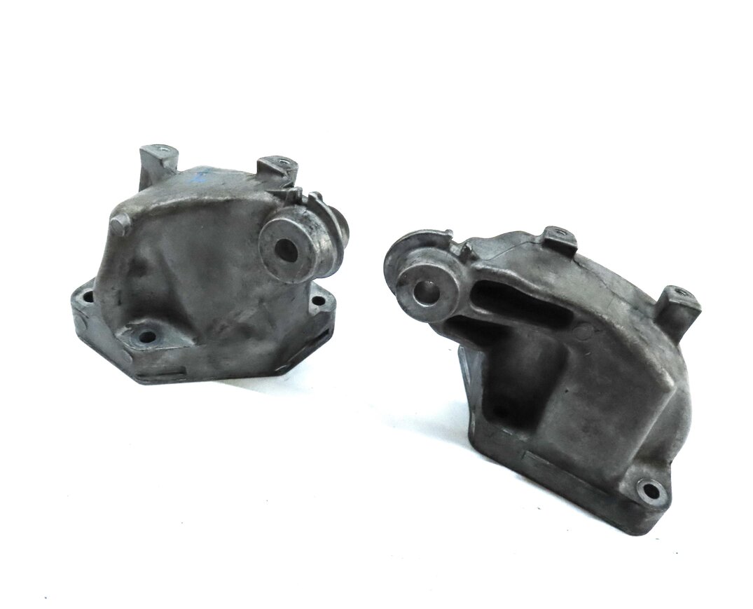 2013 MERCEDES ML350 W166 3.0L OM642 DIESEL ENGINE LEFT & RIGHT MOUNT BRACKET SET