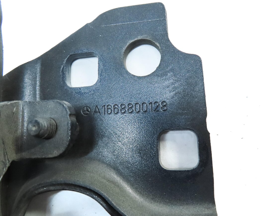 Thumbnail 7: 2012-2019 MERCEDES GL ML CLASS (W166 X166) FRONT HOOD HINGE SET (TENORITE GREY)