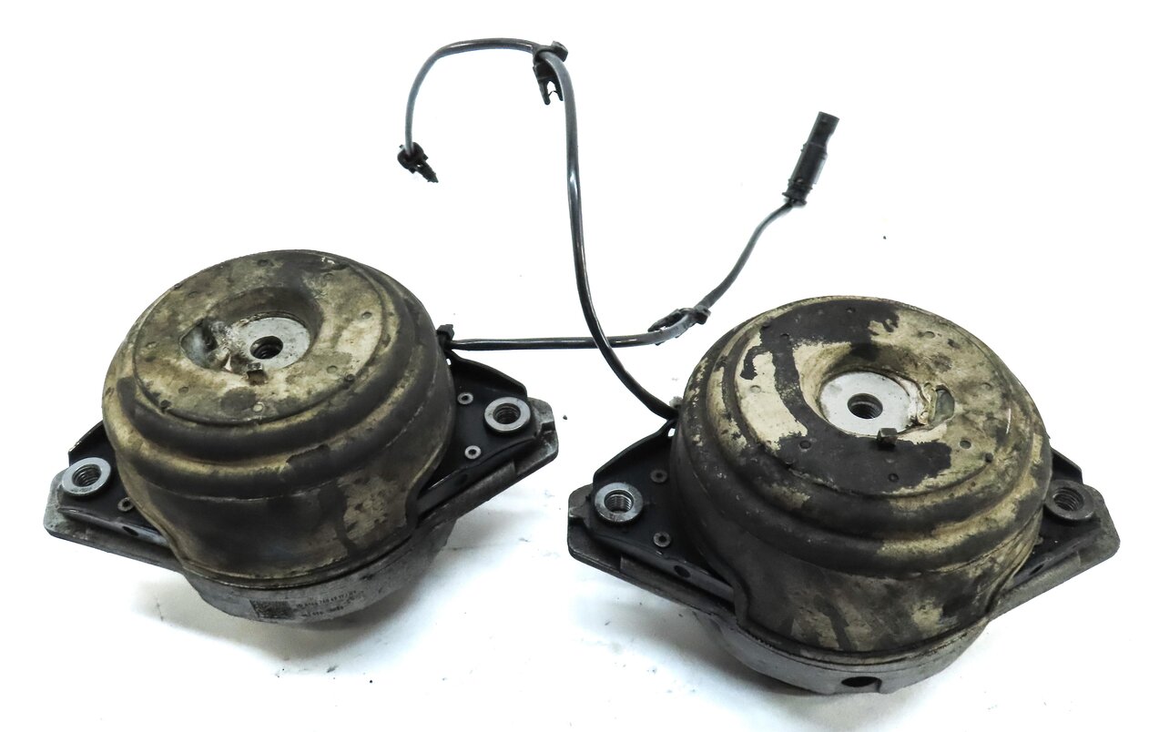 Thumbnail 4: 2013 MERCEDES ML350 (W166) 3.0L OM642 DIESEL ENGINE LEFT & RIGHT MOUNT SET 2