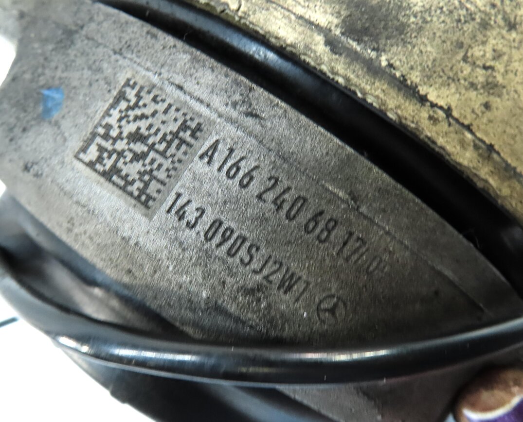 Thumbnail 7: 2013 MERCEDES ML350 (W166) 3.0L OM642 DIESEL ENGINE LEFT & RIGHT MOUNT SET 2