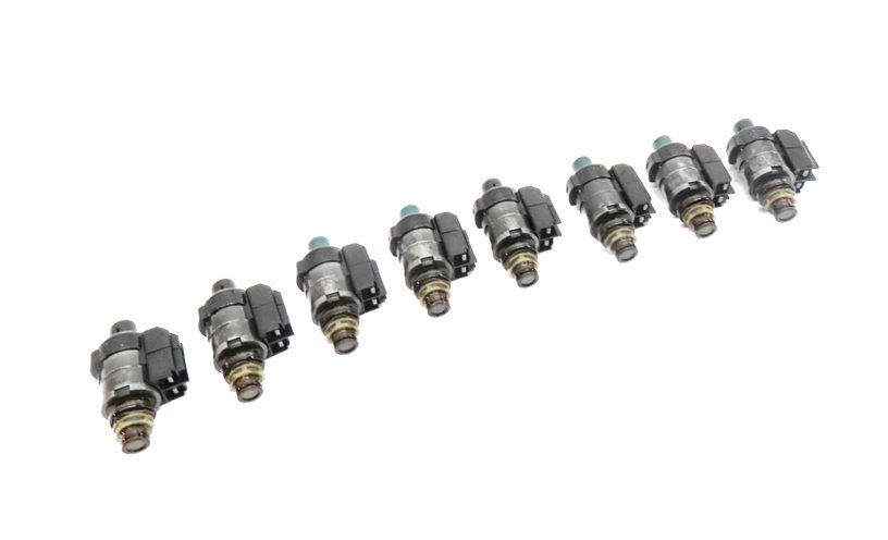 04-18 MERCEDES C CL E GL G ML S SLK 722.9 TRANSMISSION VALVE BODY SOLENOID SET-8