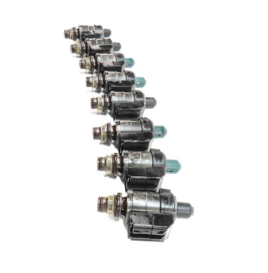 Thumbnail 3: 04-18 MERCEDES C CL E GL G ML S SLK 722.9 TRANSMISSION VALVE BODY SOLENOID SET-8