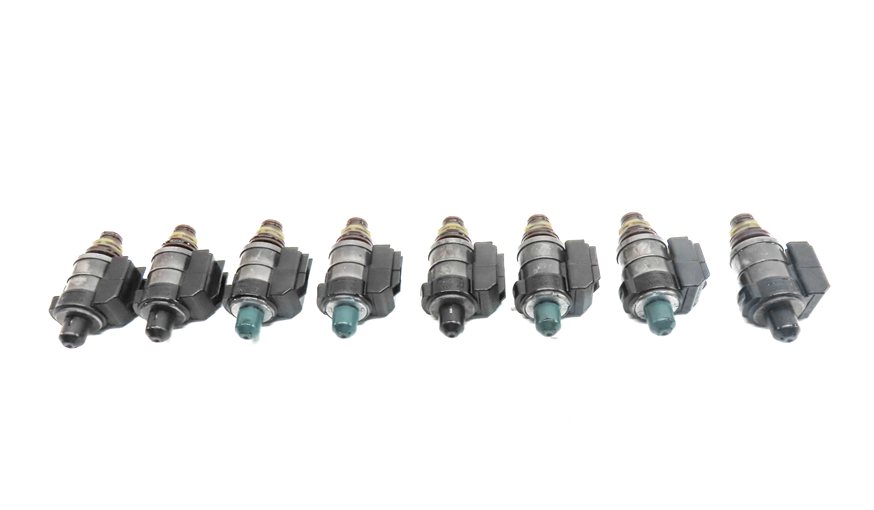 Thumbnail 4: 04-18 MERCEDES C CL E GL G ML S SLK 722.9 TRANSMISSION VALVE BODY SOLENOID SET-8