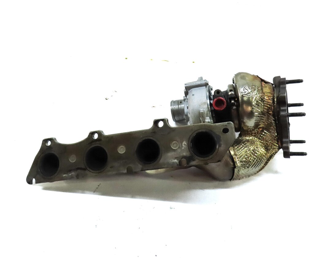 Thumbnail 2: 13-18 AUDI A8 S6 S7 S8 (D4 4H C7 4GH) 4.0L TURBO ENGINE RIGHT TURBO TURBOCHARGER
