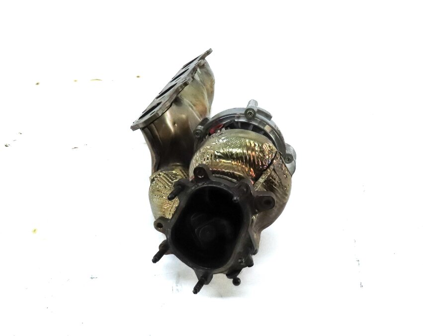 Thumbnail 4: 13-18 AUDI A8 S6 S7 S8 (D4 4H C7 4GH) 4.0L TURBO ENGINE RIGHT TURBO TURBOCHARGER