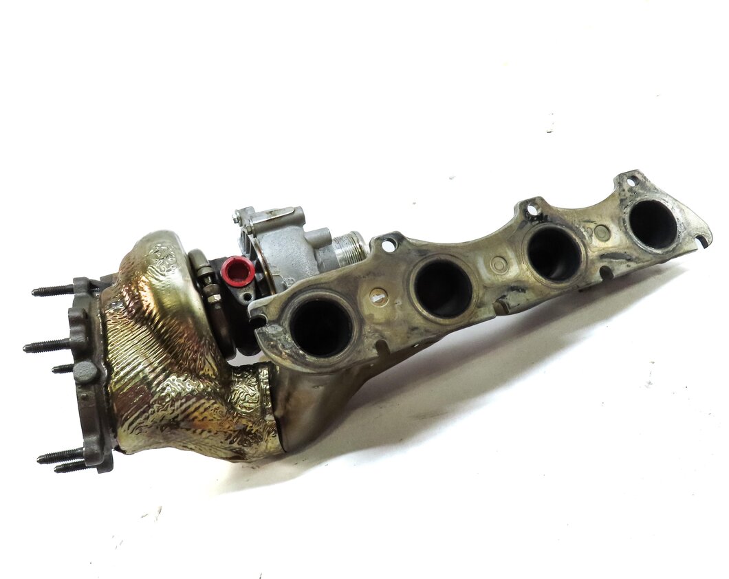 Thumbnail 3: 13-18 AUDI A8 S6 S7 S8 (D4 4H C7 4GH) 4.0L TURBO ENGINE LEFT TURBO TURBOCHARGER